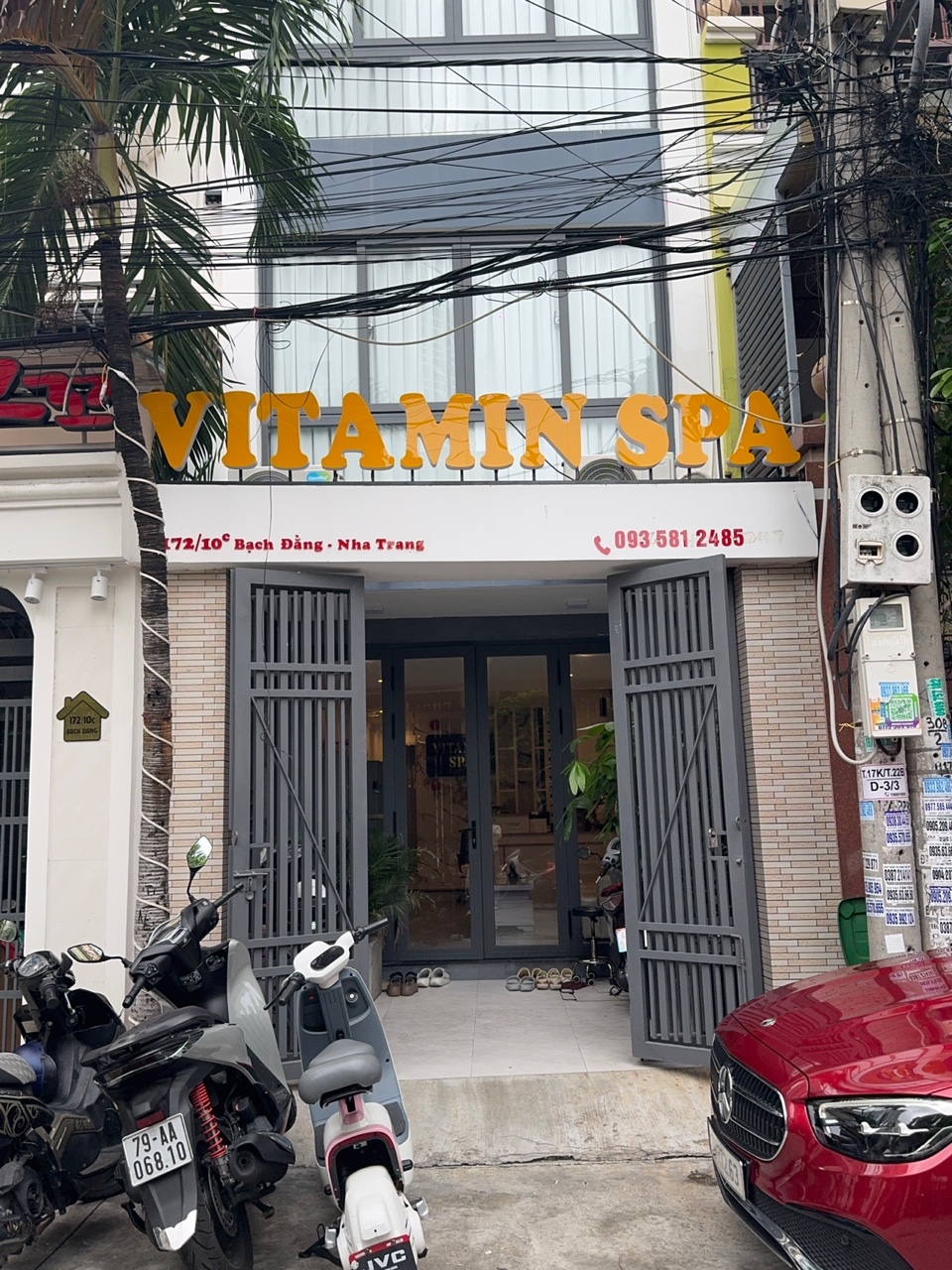 나트랑 비타민스파 리셉션 데스크